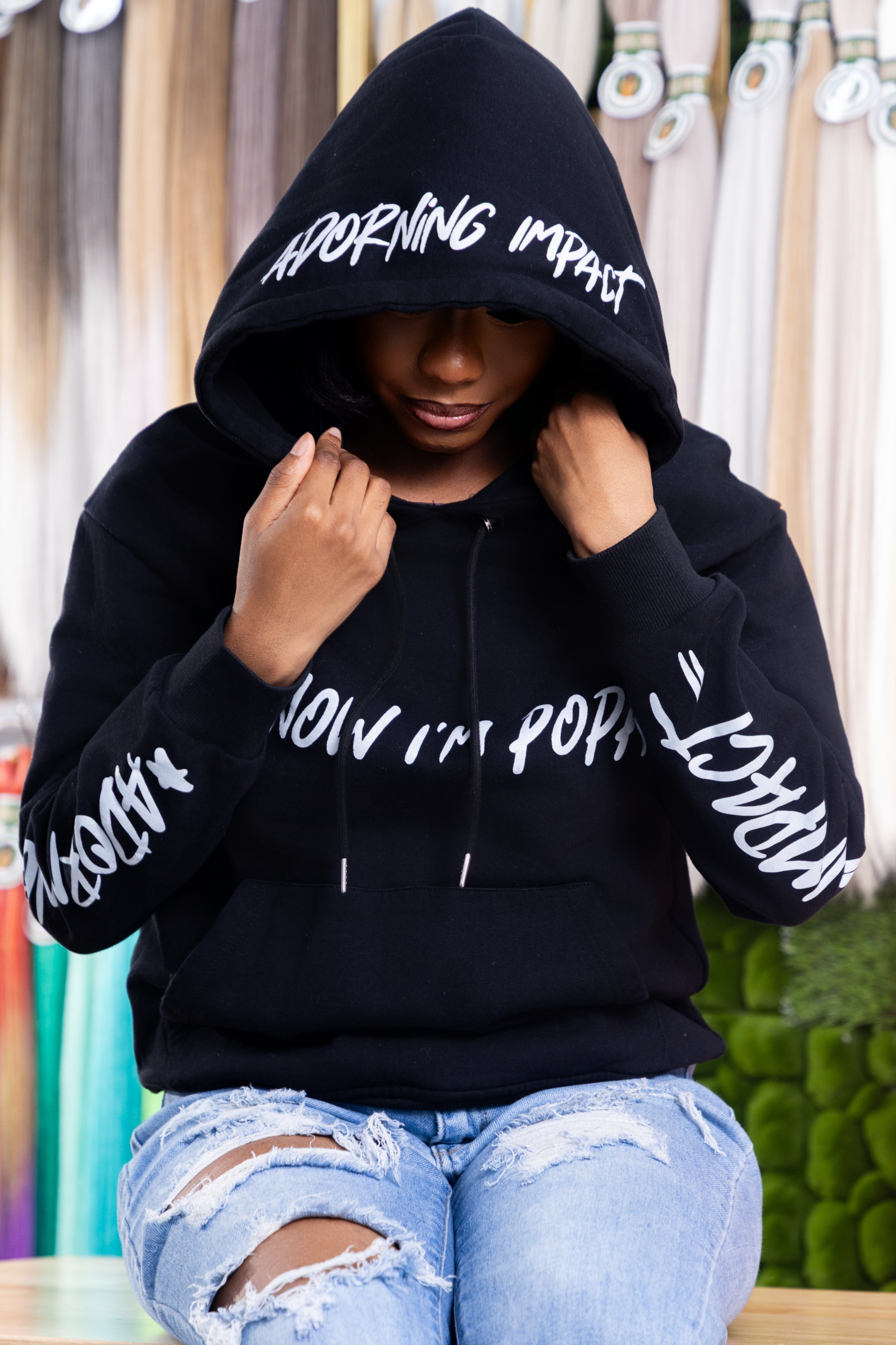 My Braids are Poppin Hoodie