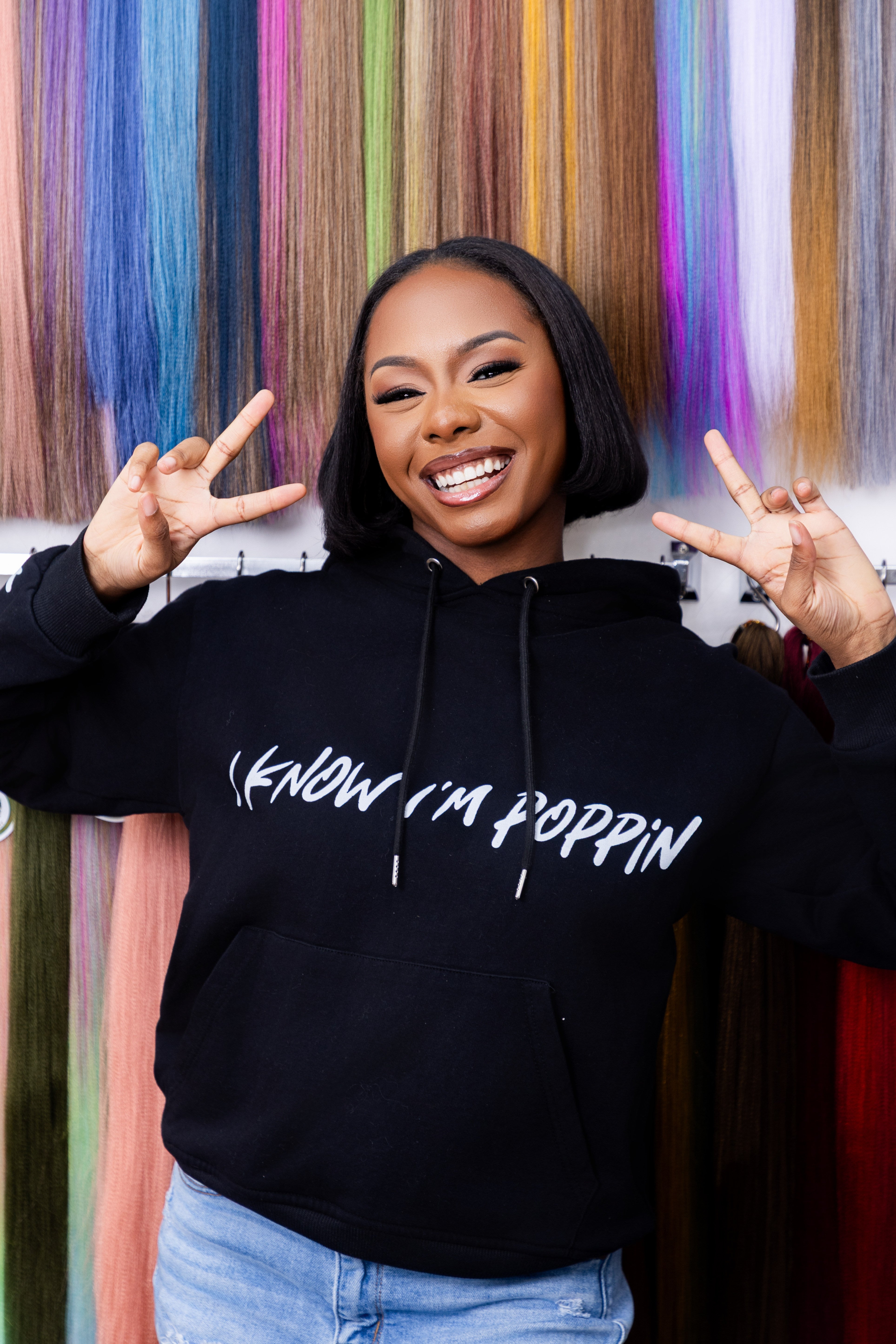 My Braids are Poppin Hoodie