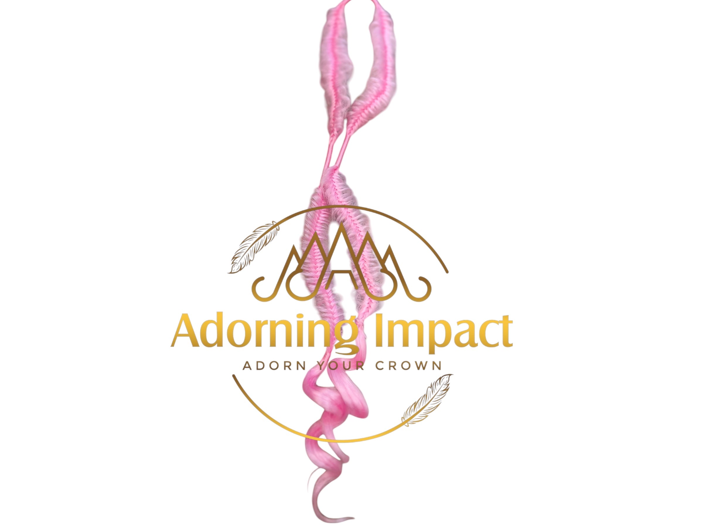 Pink Feather Braid