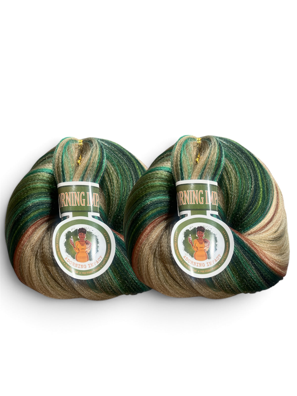 Earth ( Pre-Stretched, Custom Blend Braiding Extensions )