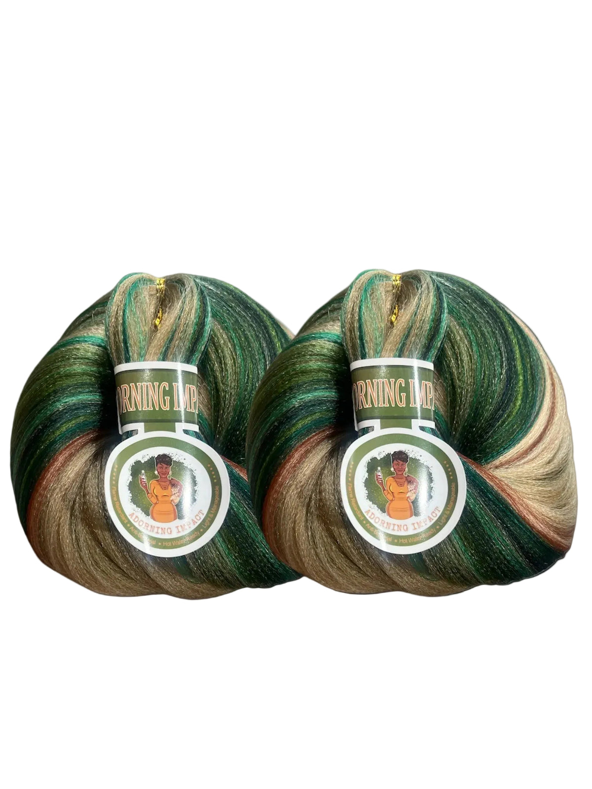 Earth ( Pre-Stretched, Custom Blend Braiding Extensions )