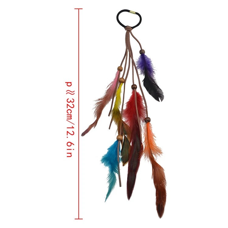 Feather Pony Holder