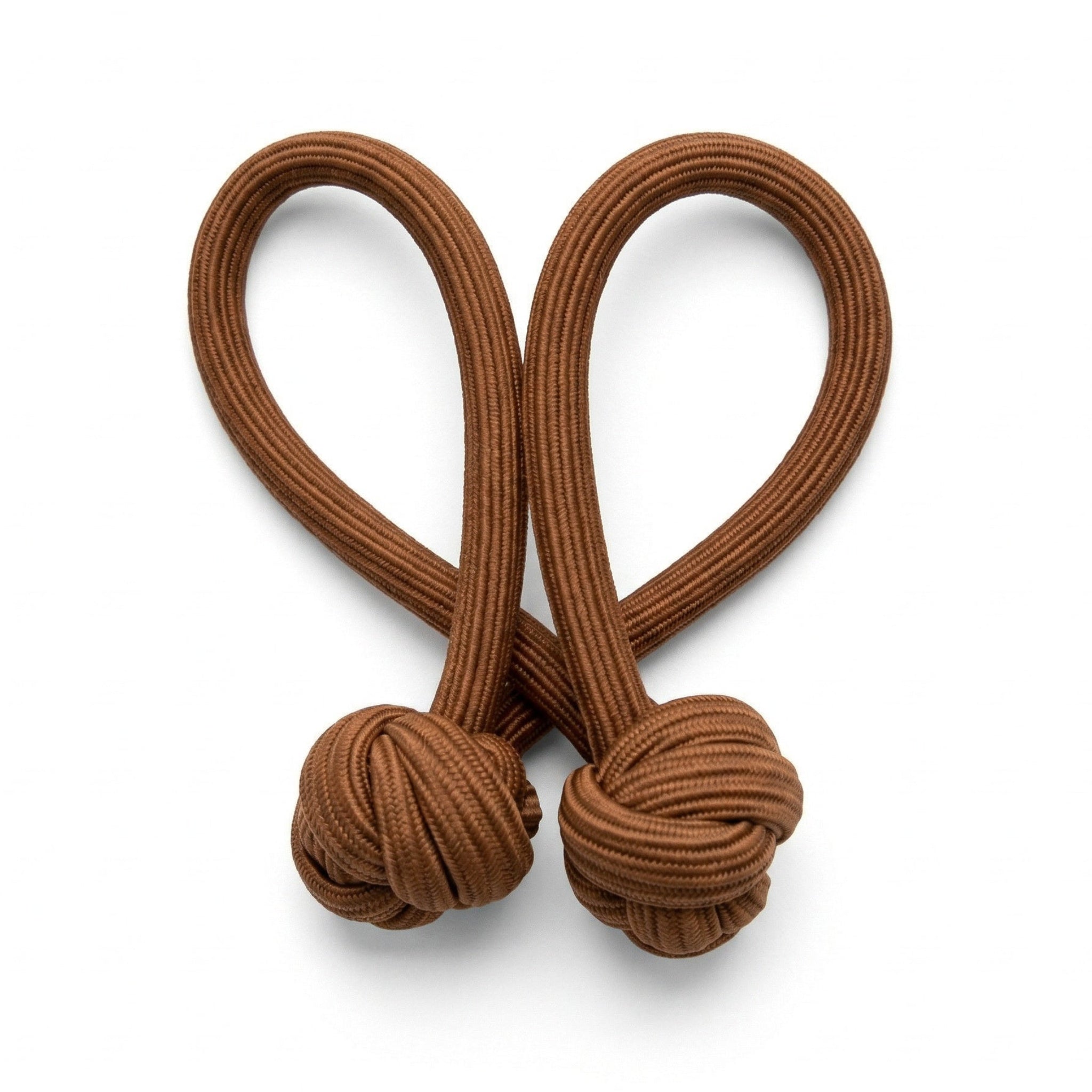 Milk Cocoa Knotted Hair Tie