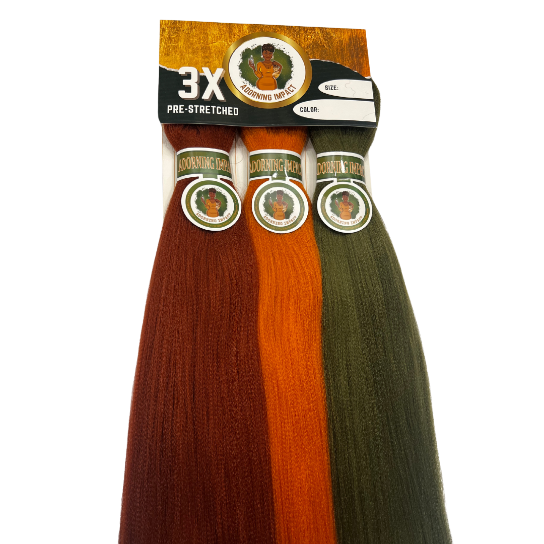 Autumn mix solid color braiding extensions