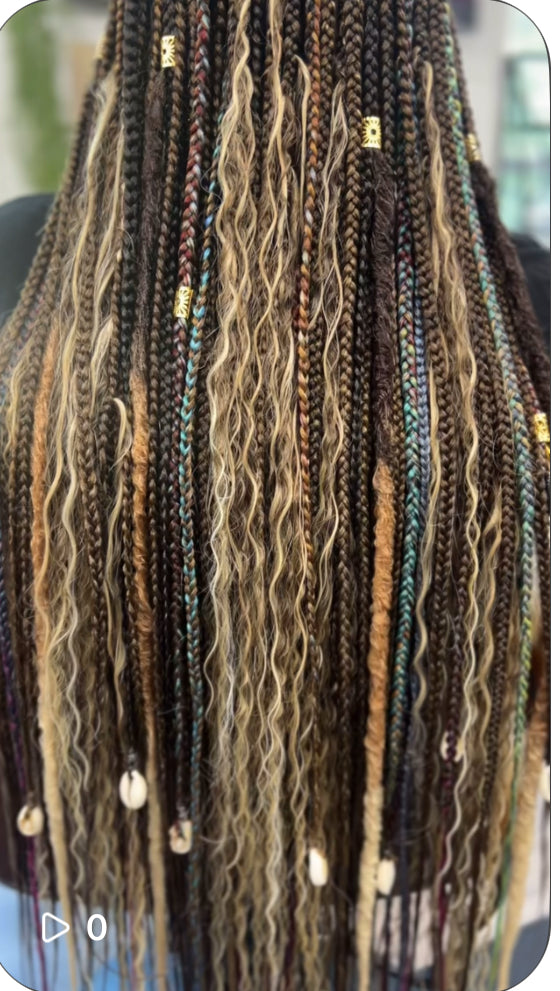 Moroccan Braids ( AdornMe Box)