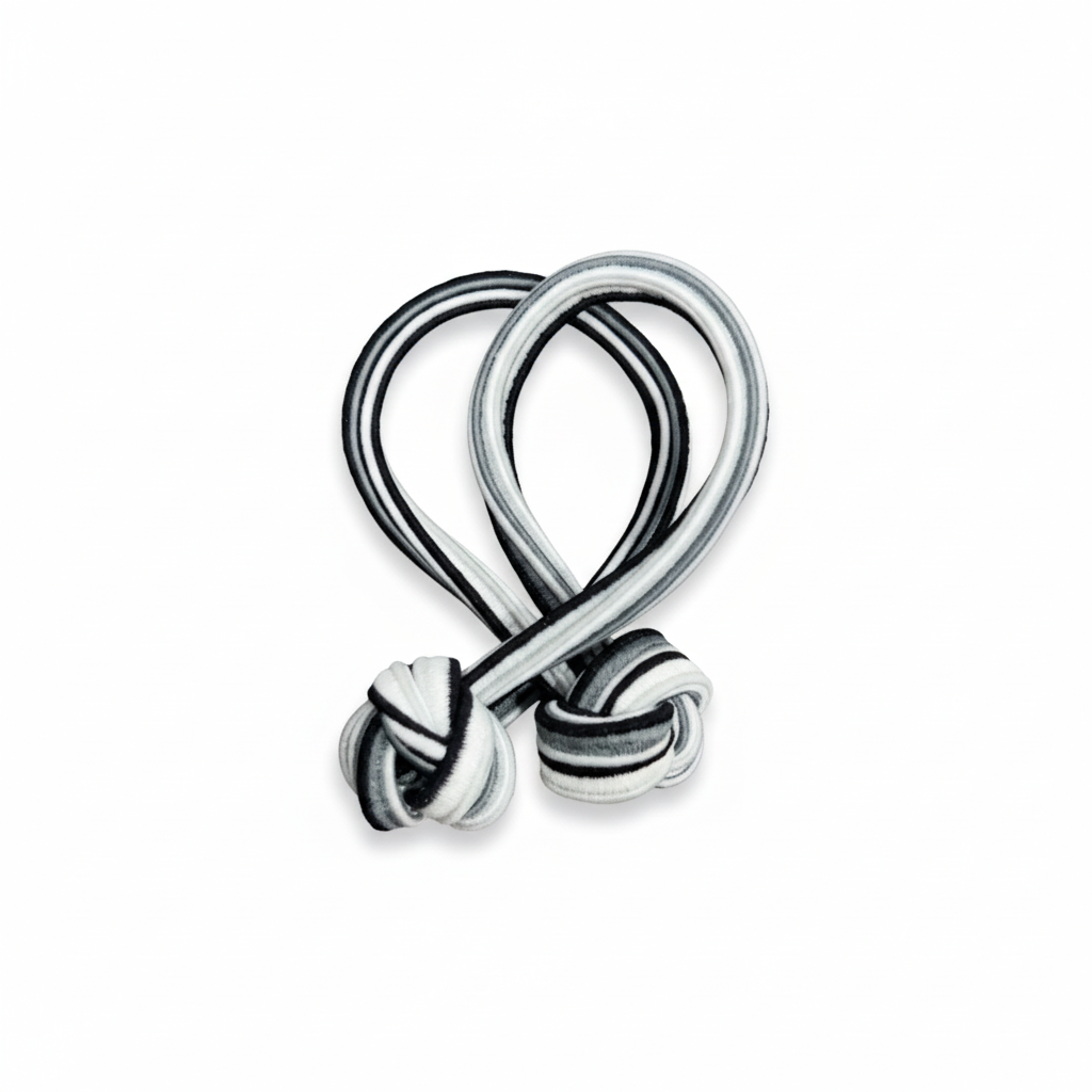 Zebra Knotted Hair Tie ( Kids )