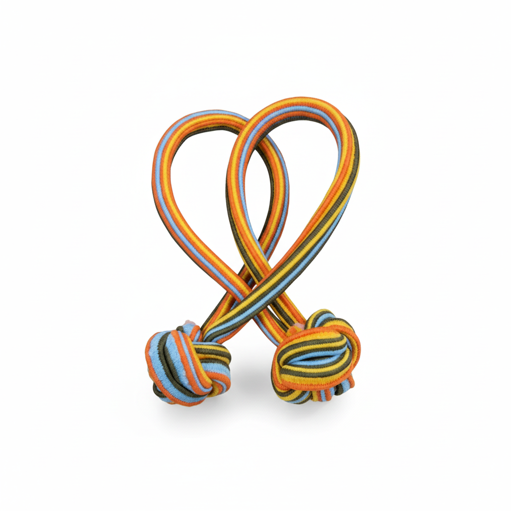 Retro Knotted Hair Tie ( Kids )