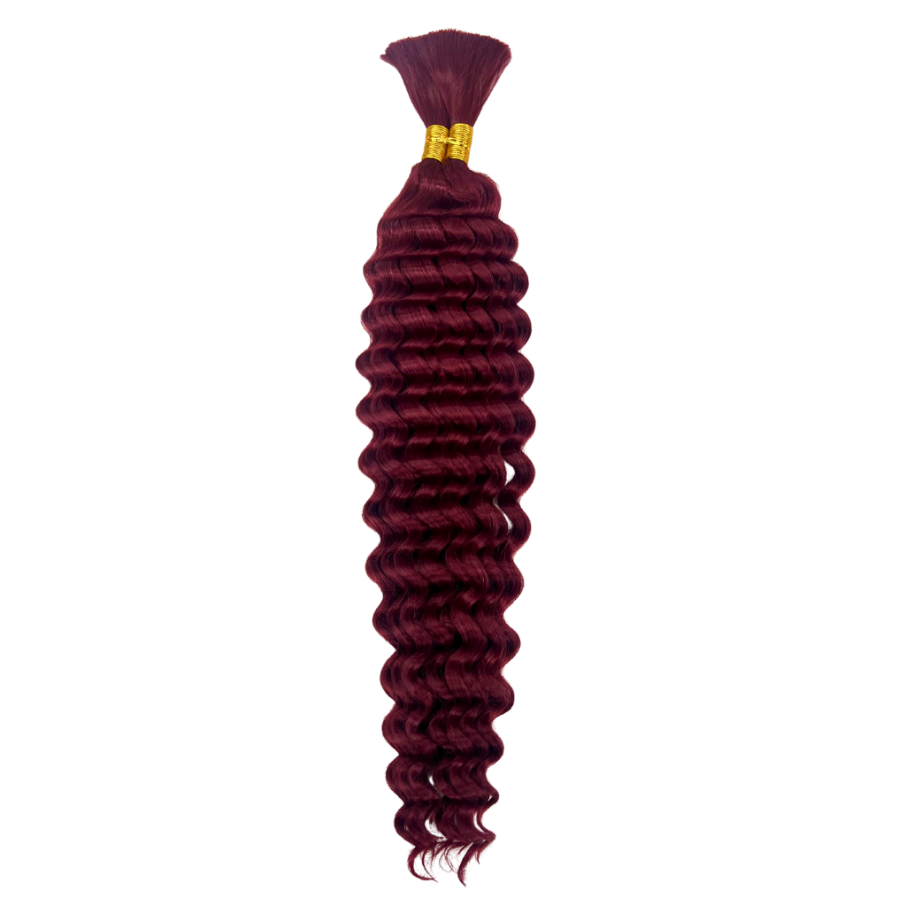 Burgundy Deep Curl Bulk ( S )
