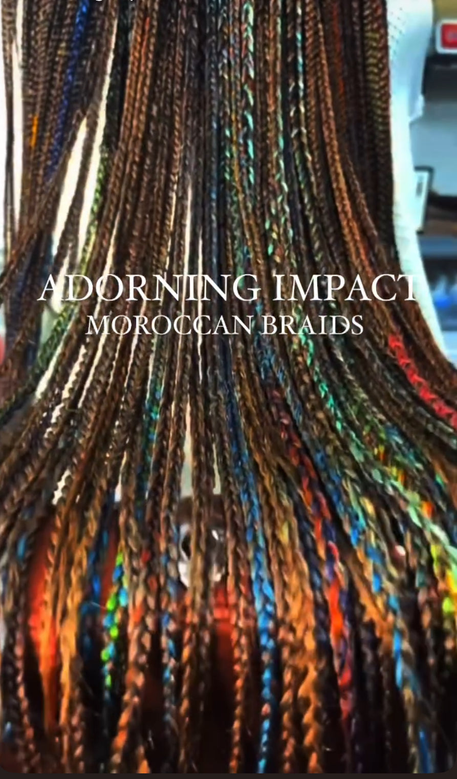 Moroccan braids (AdornMe)
