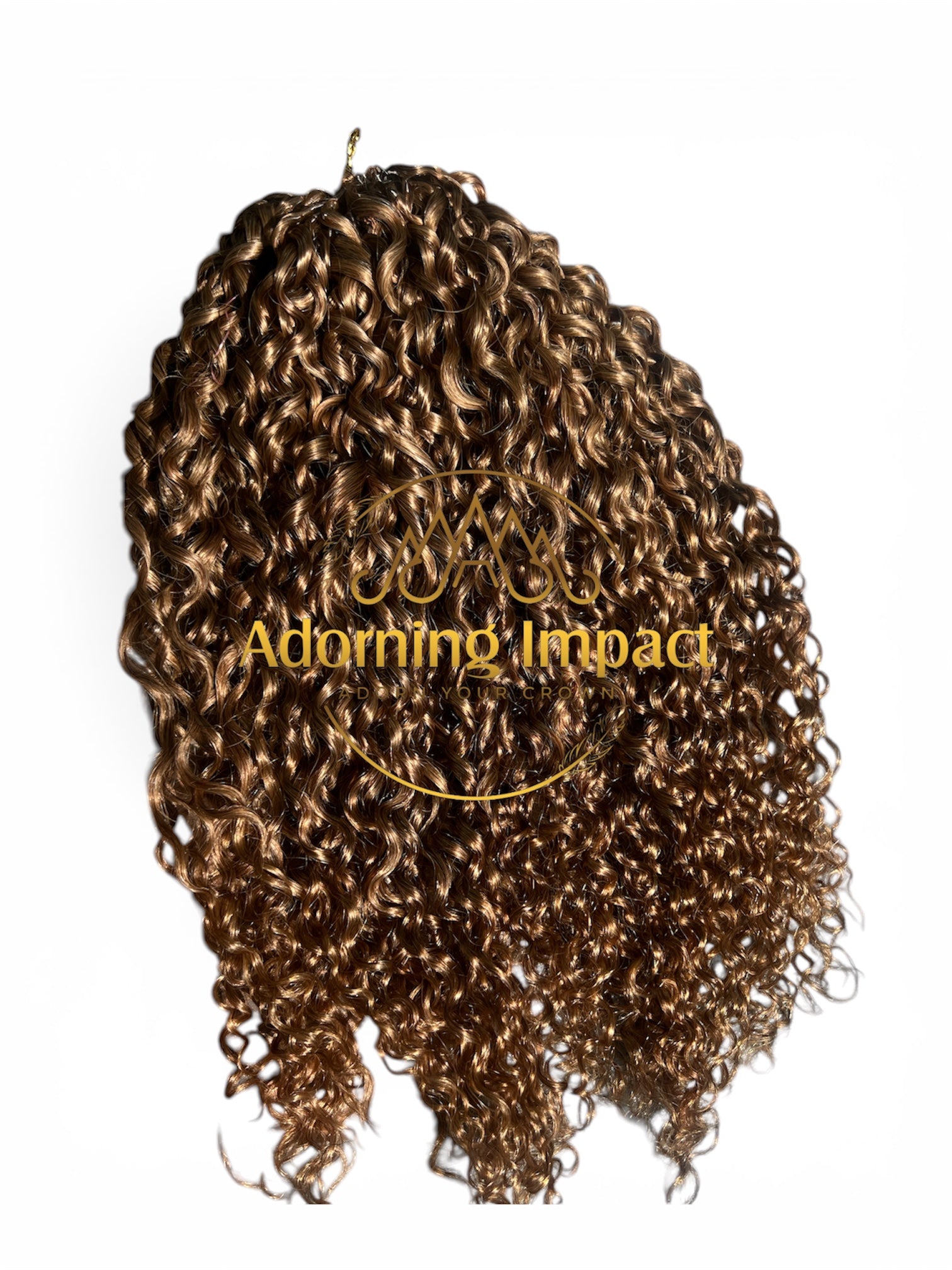 Nutmeg Curly Crochet Human Hair