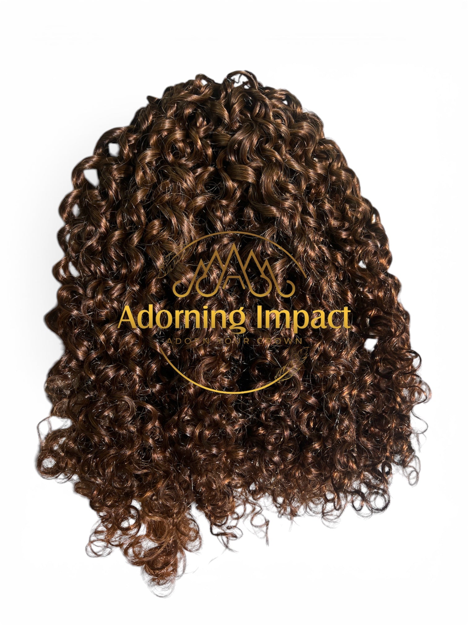 Walnut curly human crochet