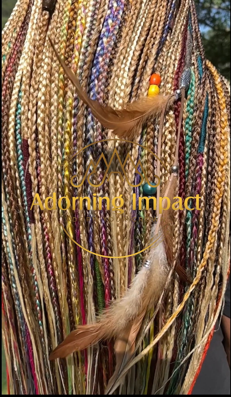 Moroccan Braids ( AdornMe Box)0077#