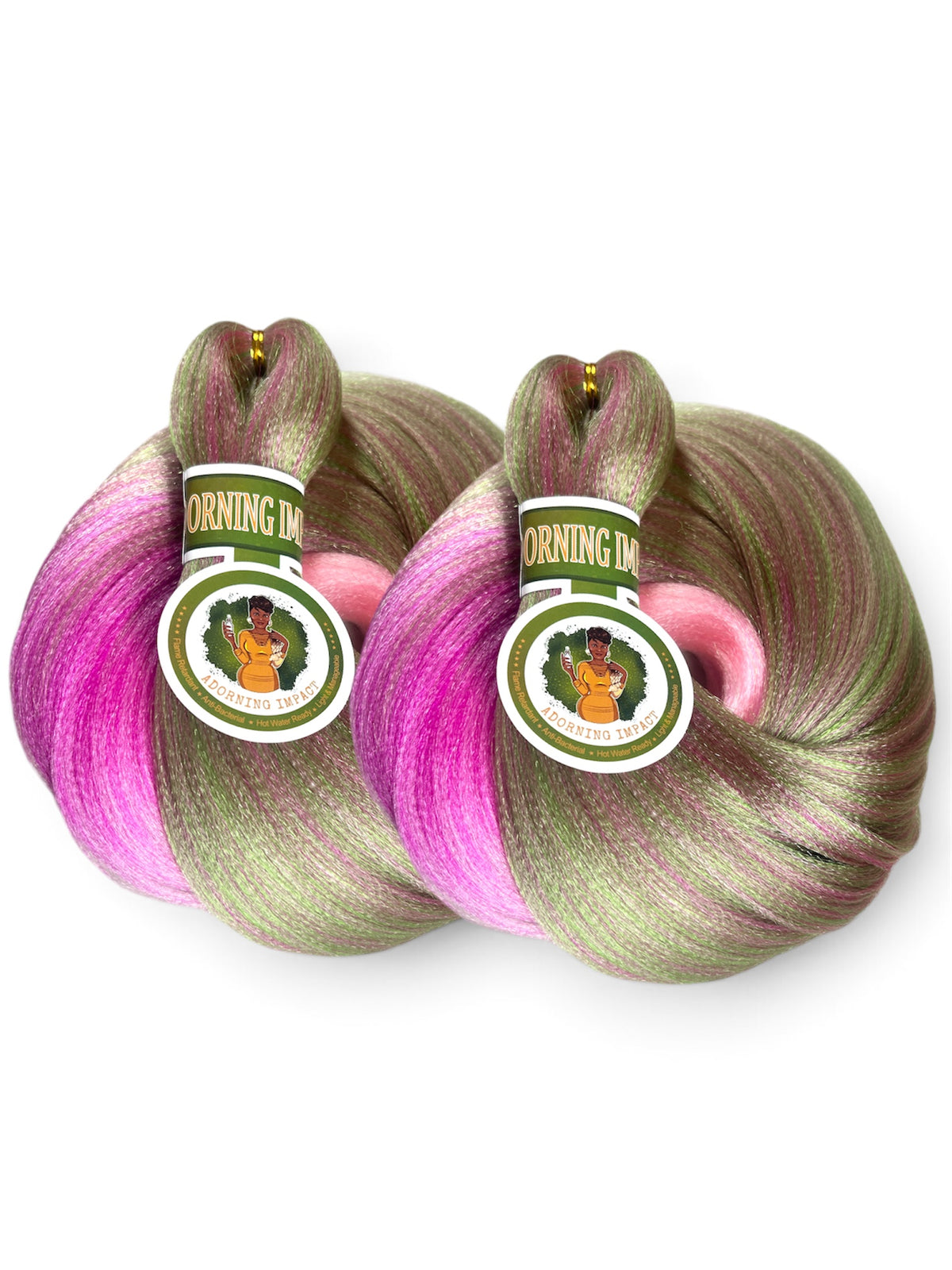 Watermelon ( Pre-Stretched, Ombre Braiding Hair Extensions )