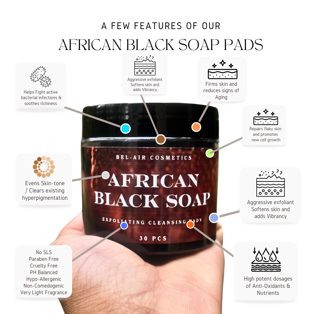 African Black Soap Pad