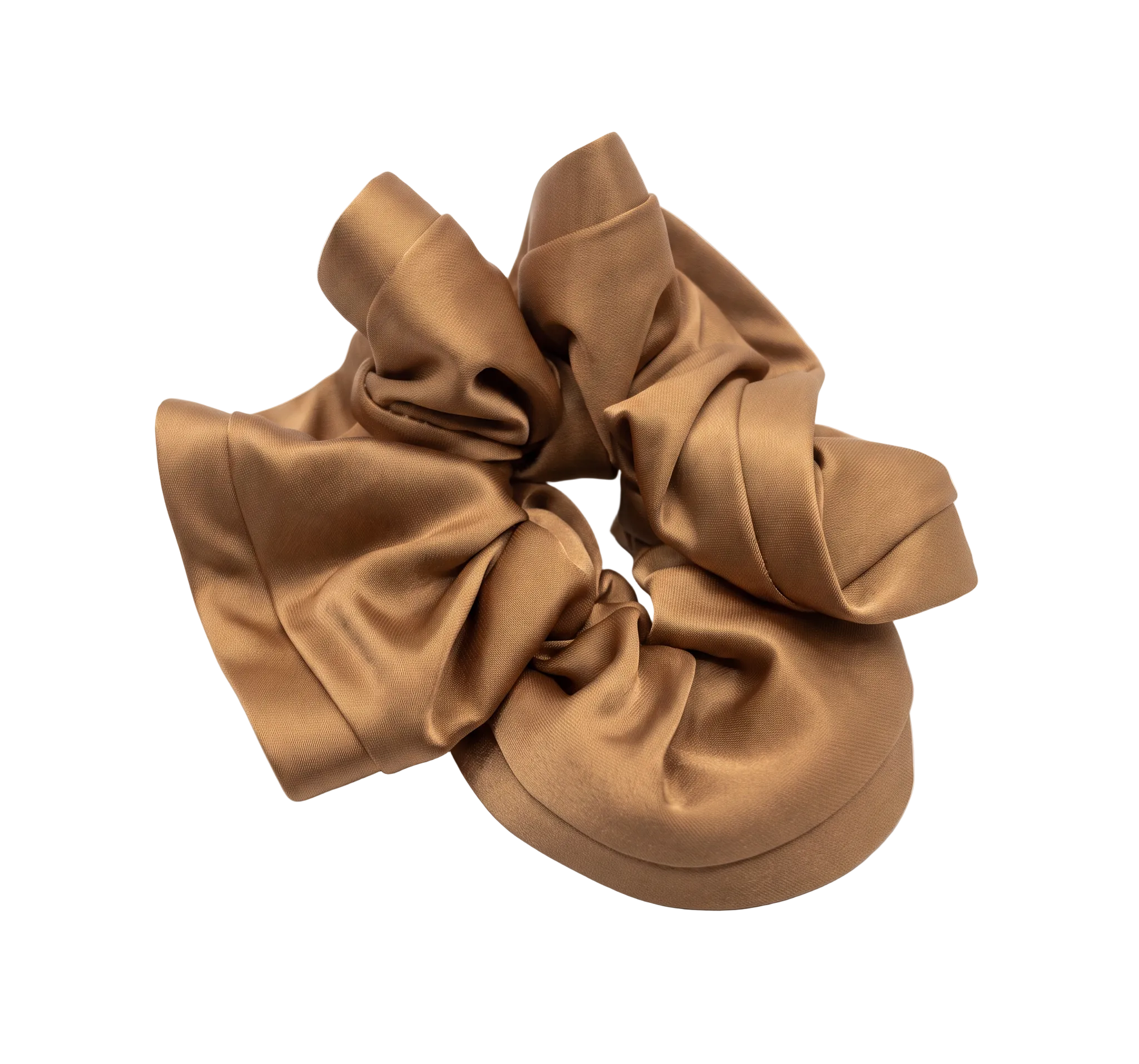 Golden Silk Jumbo Scrunchie